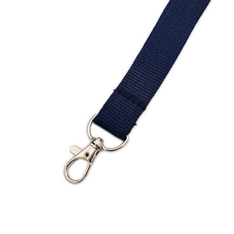 w-prp220mm Lanyard with Safety Breakaway & Trigger Clip (Dark Blue)