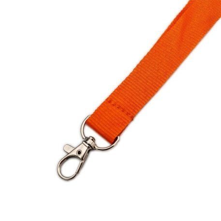 20mm Lanyard with Safety Breakaway & Trigger Clip (Orange)