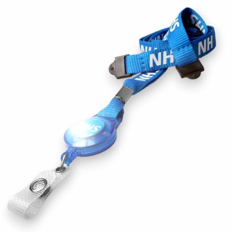15mm NHS Retractable Lanyard with Badge Reel