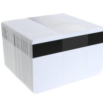 Blank White Magnetic Stripe ID Cards (Hi-Co 2750 oe)