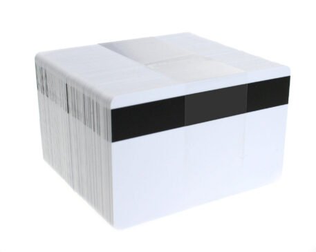 Blank White Magnetic Stripe ID Cards (Hi-Co 2750 oe)