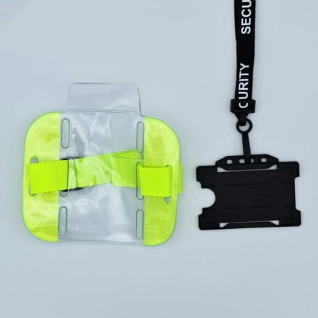 Security Lanyard & ID Bundle - Single Sided