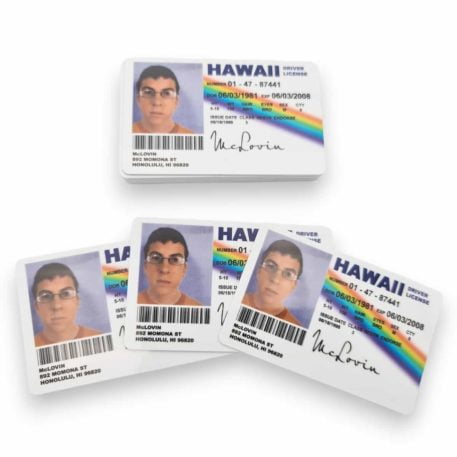 McLovin Superbad Novelty Driving License ID Card Replica