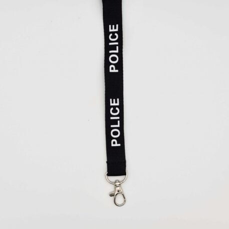 20mm Police Lanyard (Black)