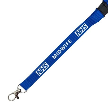15mm NHS Midwife Lanyard with Double Breakaway