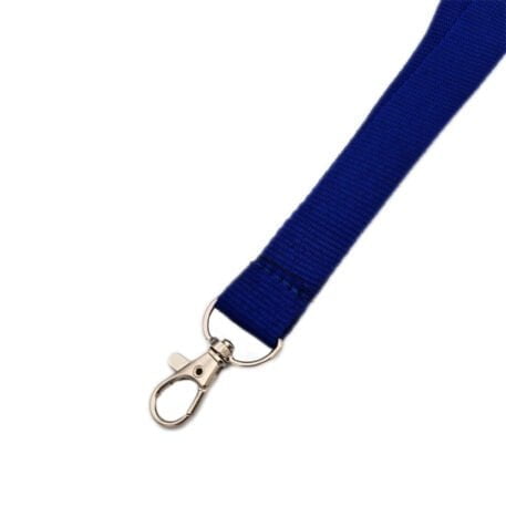 20mm Lanyard with Safety Breakaway & Trigger Clip (Navy Blue)