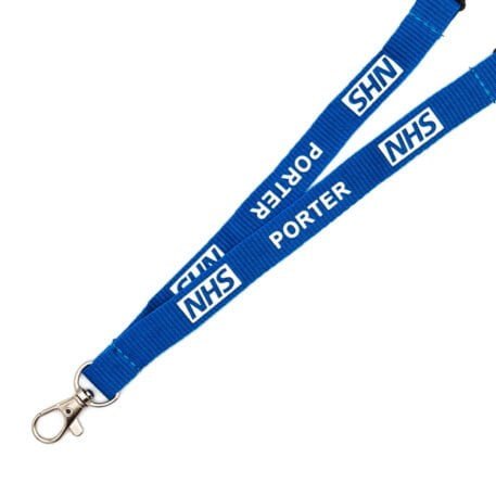 15mm NHS Porter Lanyard with Double Breakaway