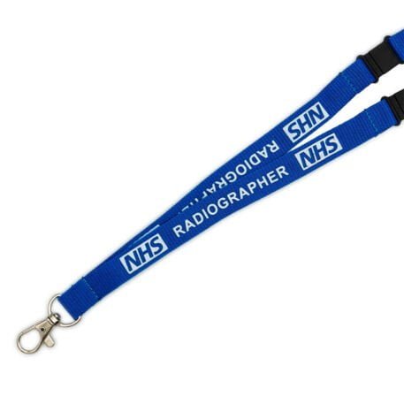 15mm NHS Radiographer Lanyard with Double Breakaway