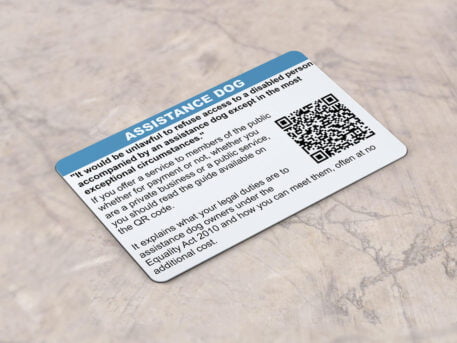 Service Dog / Assistance Dog ID Card