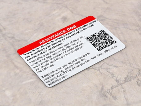 Service Dog / Assistance Dog ID Card