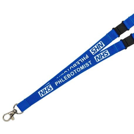 15mm NHS Phlebotomist Lanyard with Double Breakaway