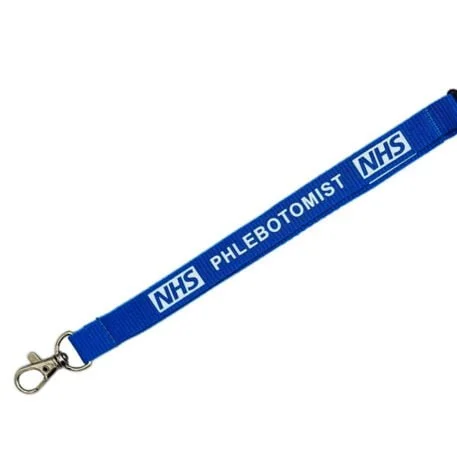 15mm NHS Phlebotomist Lanyard with Double Breakaway