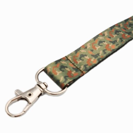 Camouflage Lanyard 20mm with Metal Clip (Style 3)